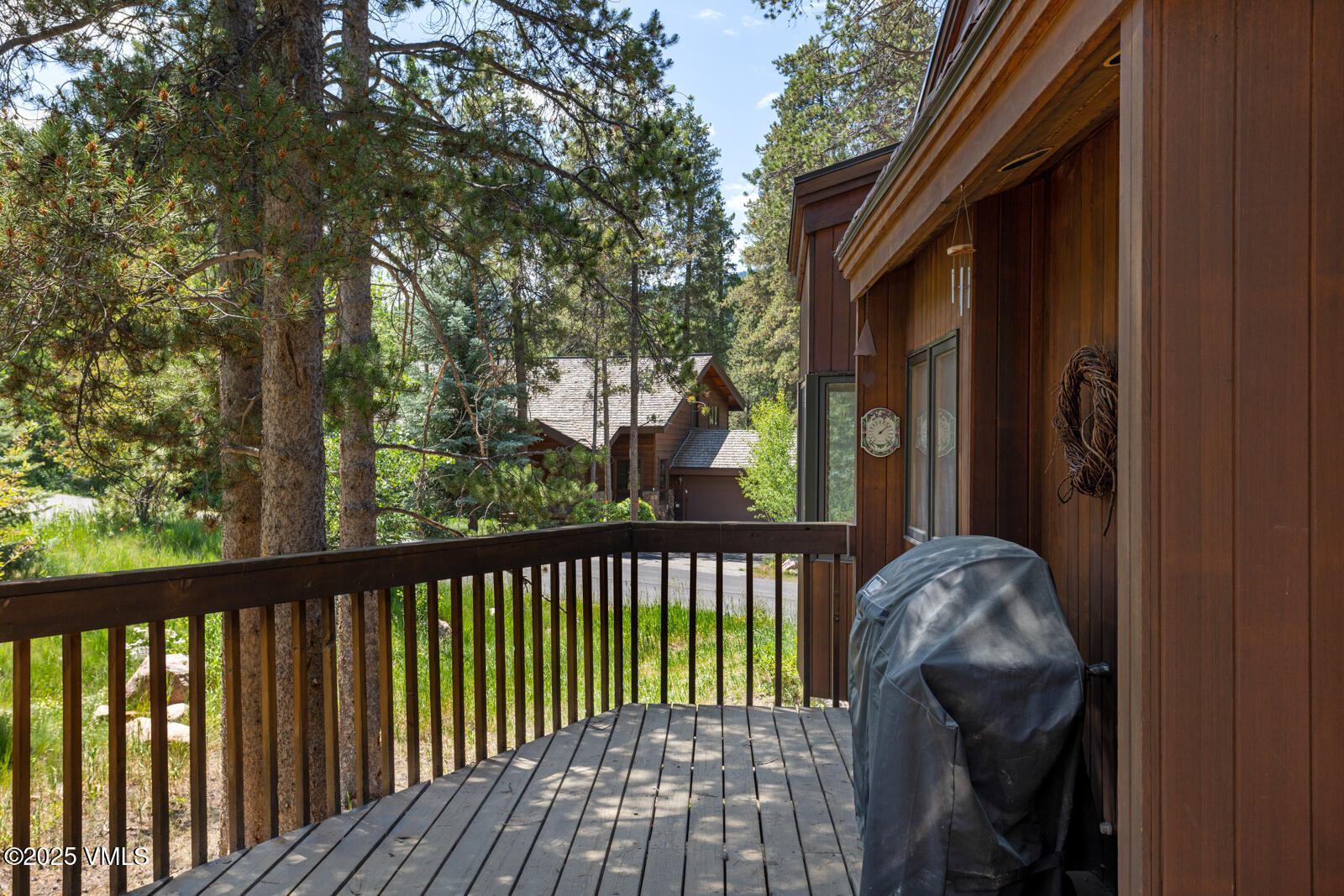 5159 Gore Circle Vail, CO 81657 - Photo 61 of 62 a view of a balcony with wooden floor