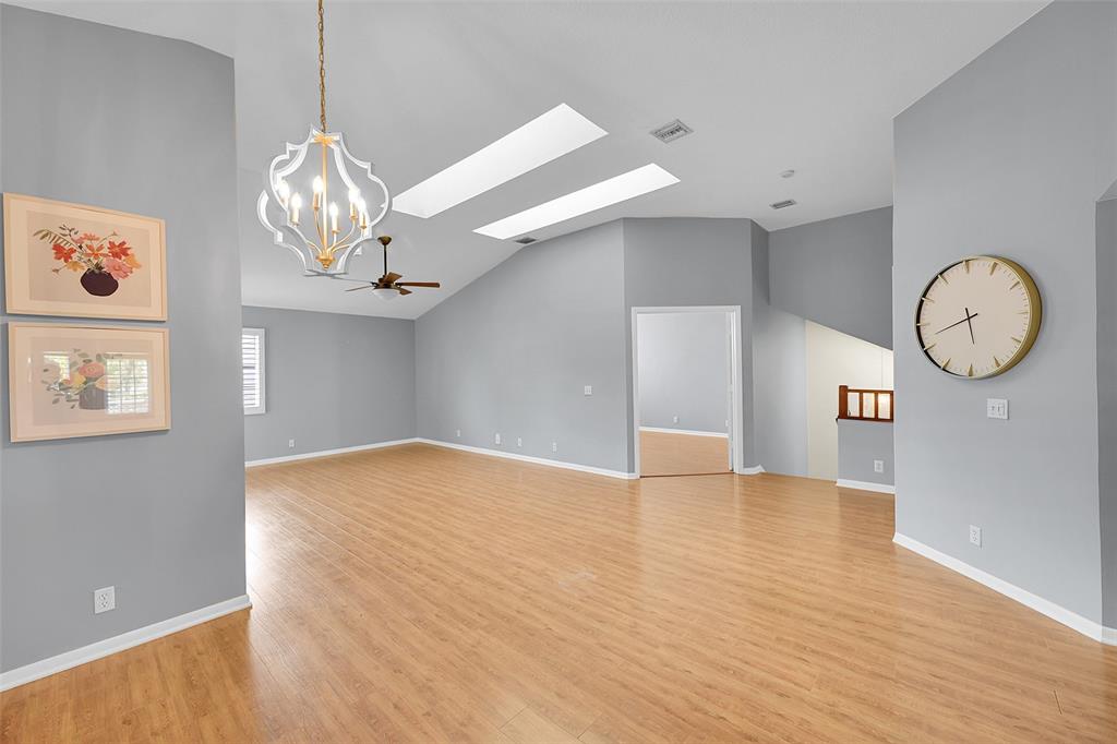 5307 Buckhead Circle, Unit 203 Boca Raton, FL 33431 - Photo 14 of 34 a view of a hallway with wooden floor