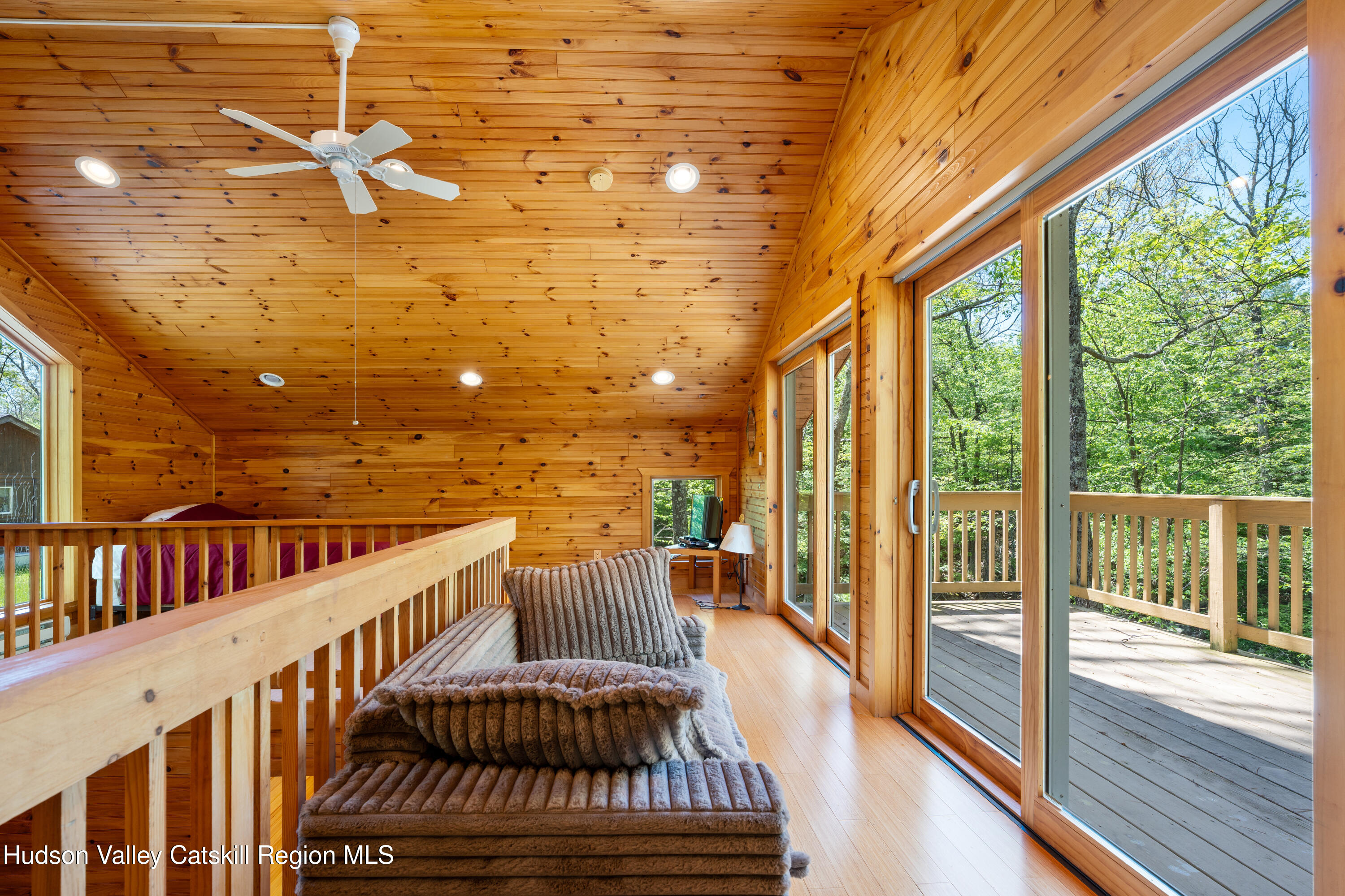 537 Mossy Hill Road Catskill, NY 12414 - Photo 51 of 105 a view of balcony with furniture