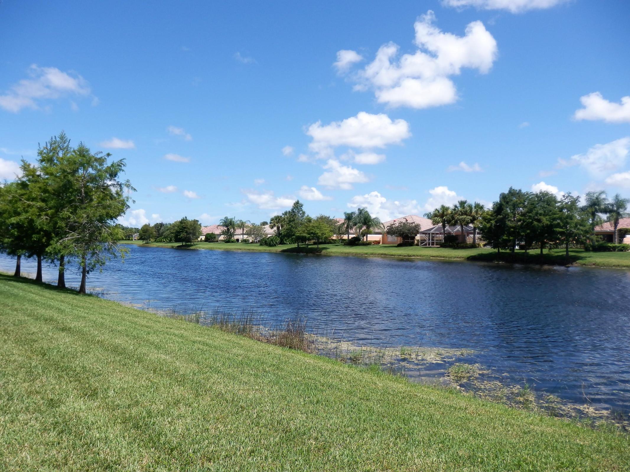 11547 Southwest Rockingham Drive Port St. Lucie, FL 34987 - Photo 27 of 45 Rear Water View