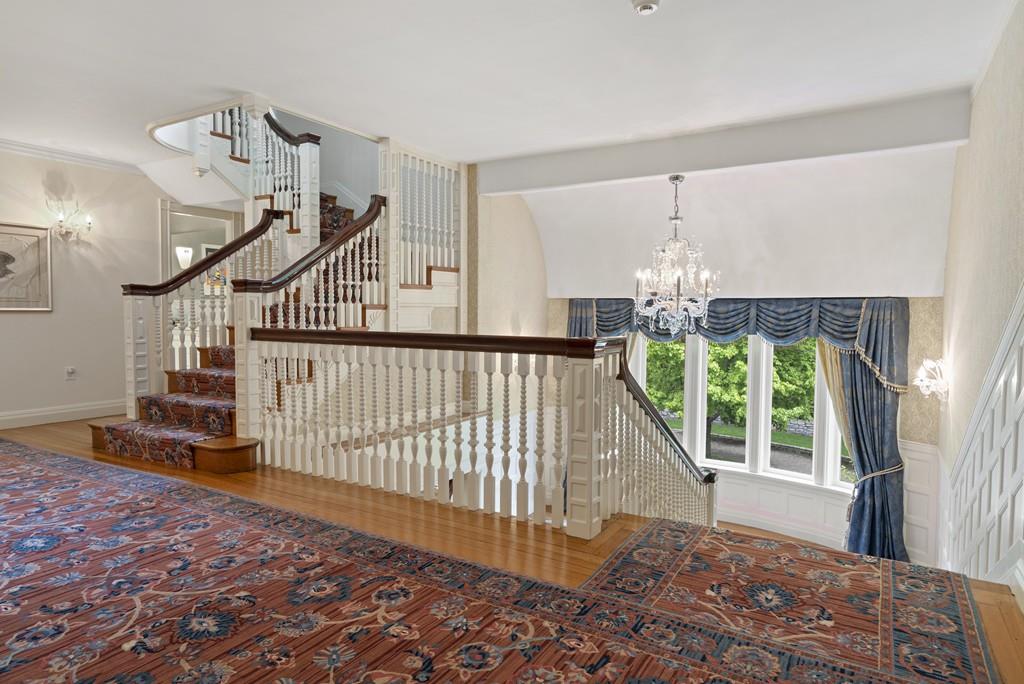 30 Warren Street Brookline, MA 02445 - Photo 23 of 27 a view of a hallway view with staircase