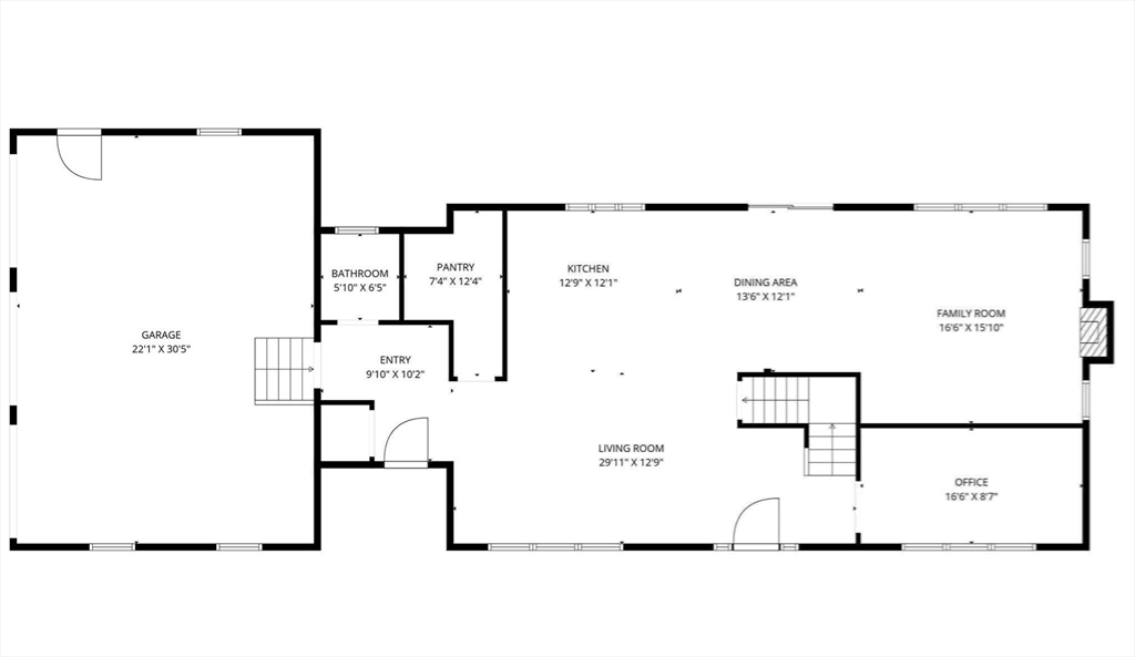 448 York Street Canton, MA 02021 - Photo 10 of 11 a picture of floor plan