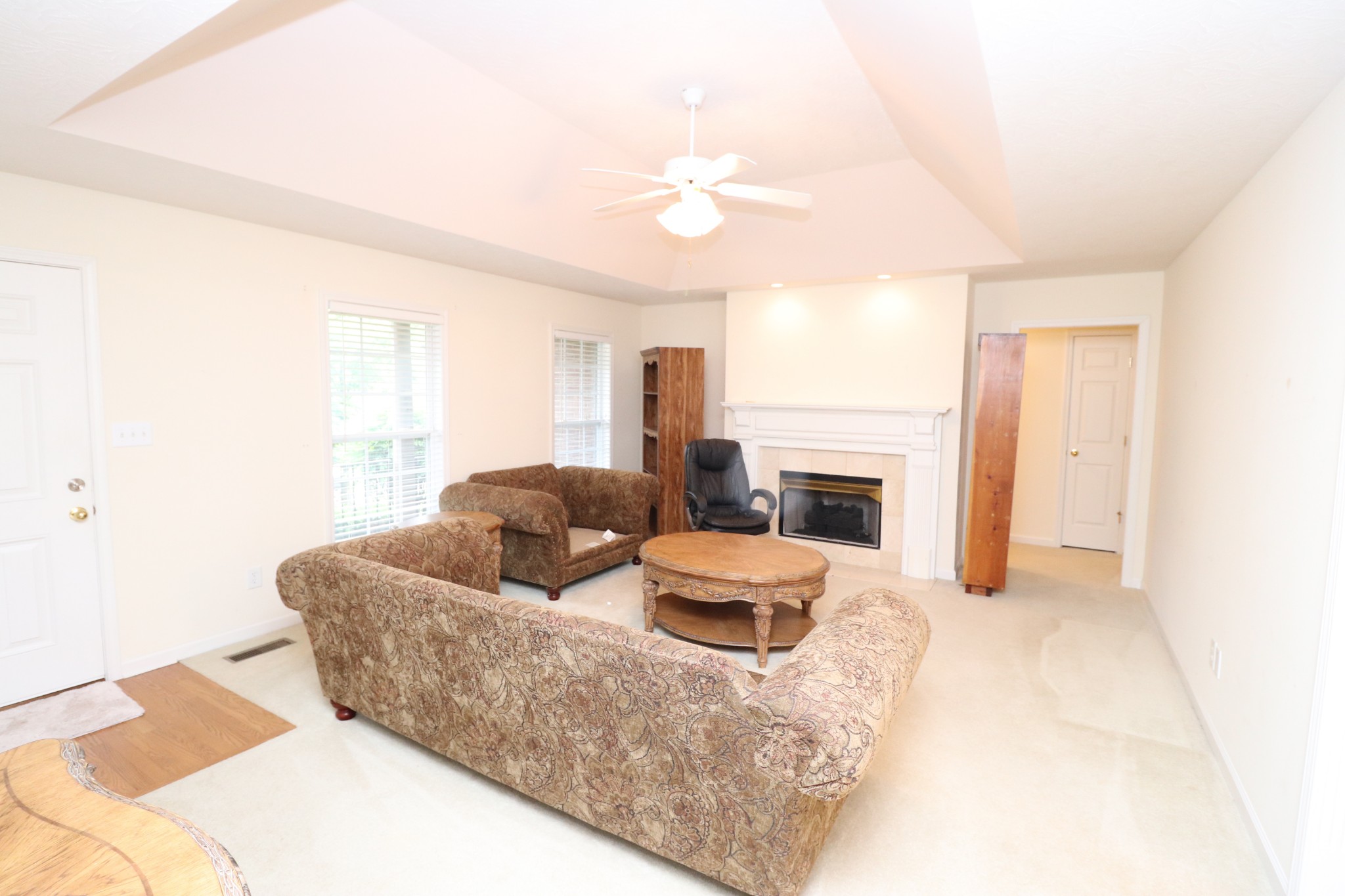 159 Abbey Road Gallatin, TN 37066 - Photo 3 of 30 a living room with furniture and a fireplace