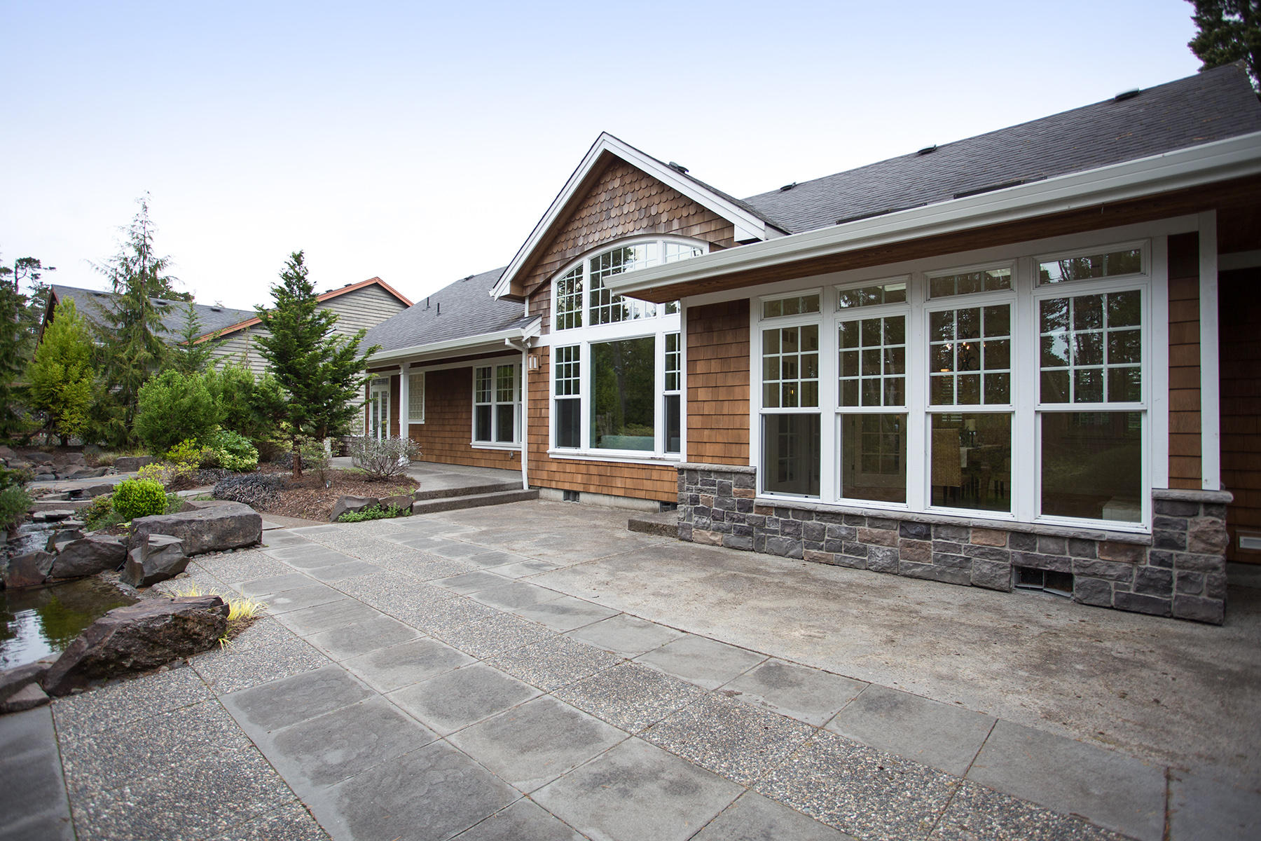 10130 Pine Ridge Drive Nehalem, OR 97131 - Photo 3 of 19 Back Yard View