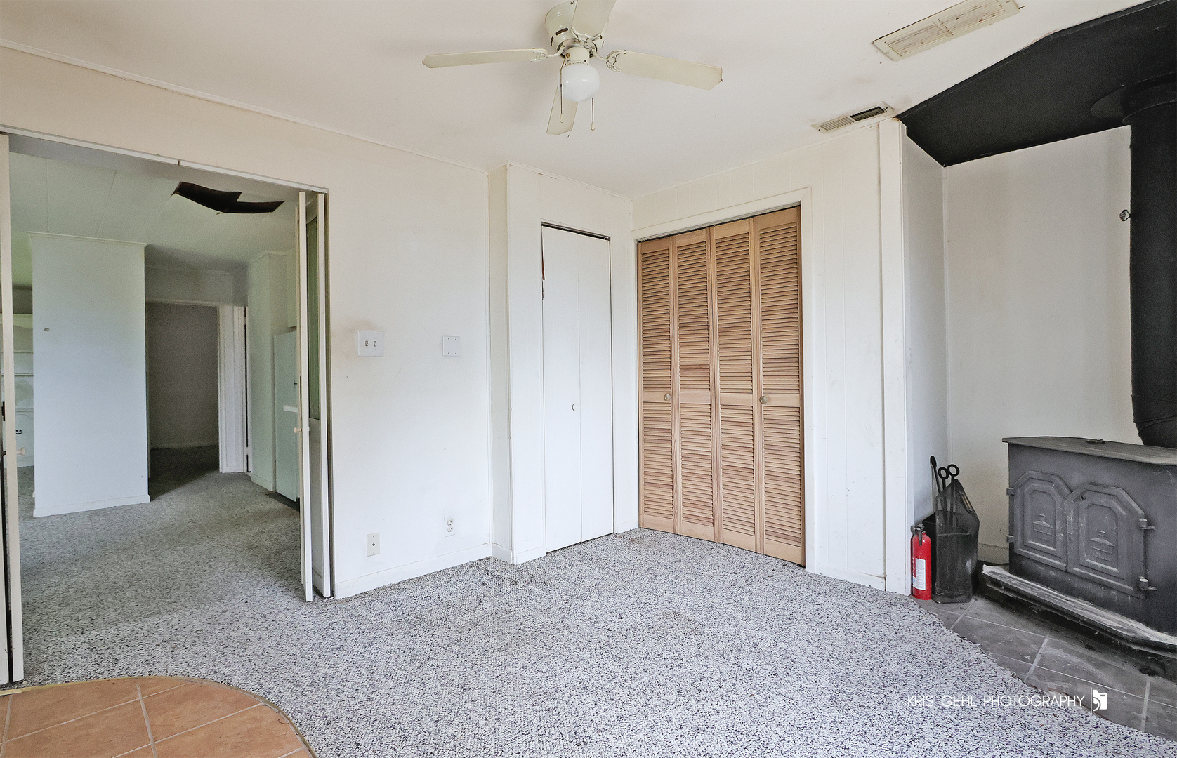 143 Eagle Point Road Fox Lake, IL 60020 - Photo 13 of 19 a view of an empty room with a fireplace