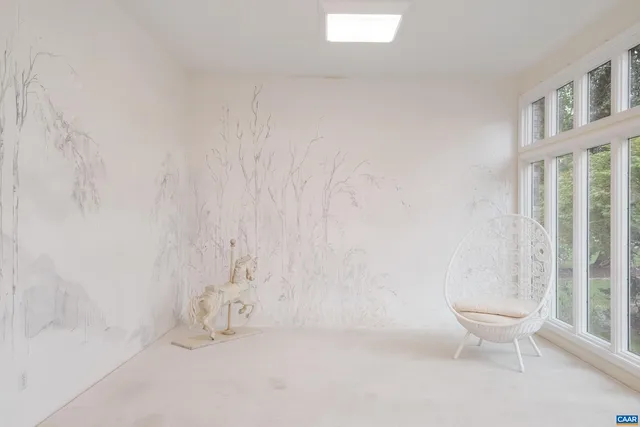 a view of a chairs on the roof deck