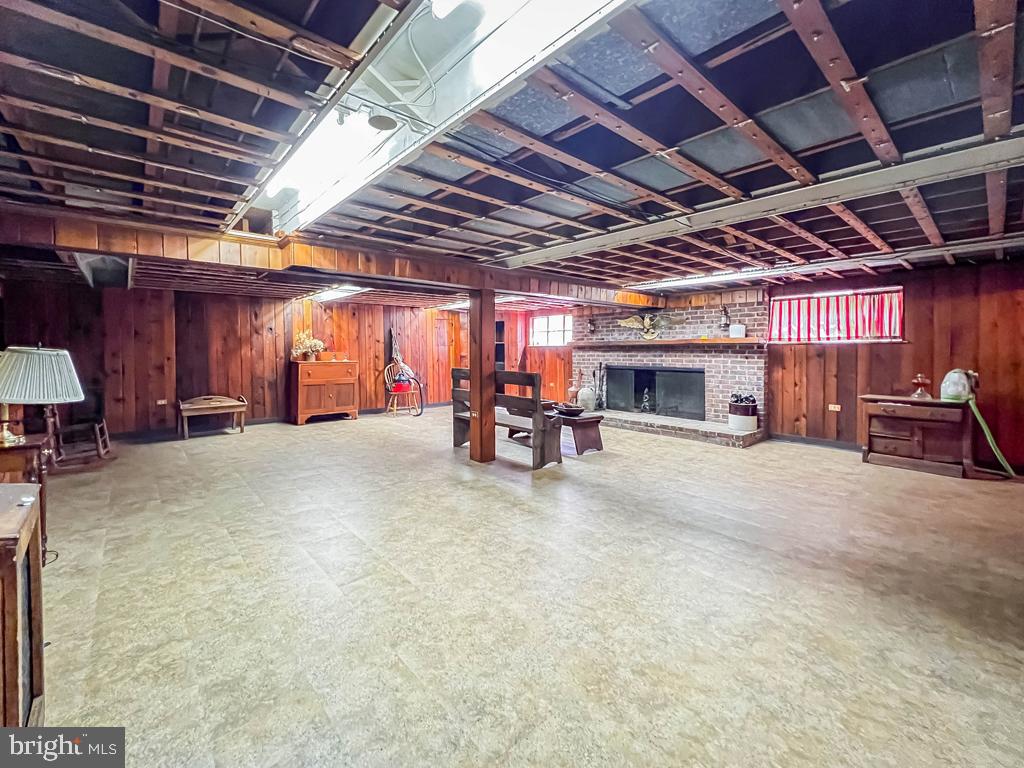 1908 Sylvan Terrace Yardley, PA 19067 - Photo 36 of 45 Decorative Brick Fireplace