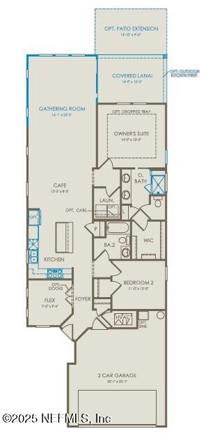 531 Goodwill Court Yulee, FL 32097 - Photo 47 of 47 Contour Floorplan