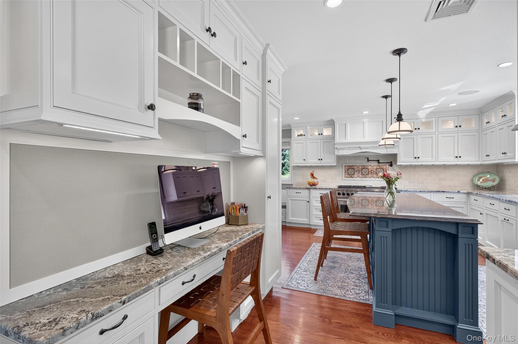 5 Stonehaven Road West Nyack, NY 10994 - Photo 13 of 50 a open kitchen with granite countertop a sink cabinets and wooden floor