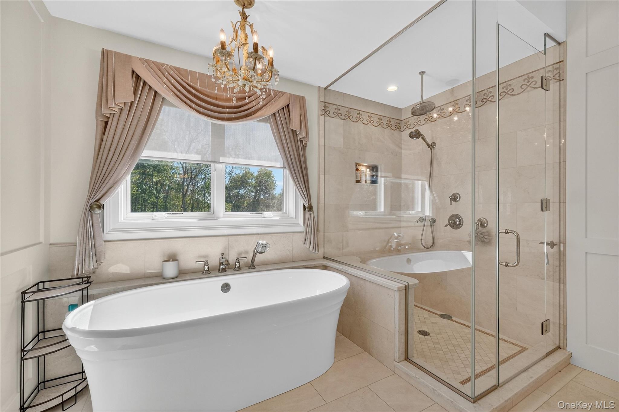 5 Stonehaven Road West Nyack, NY 10994 - Photo 20 of 50 a spacious bathroom with a tub sink and mirror