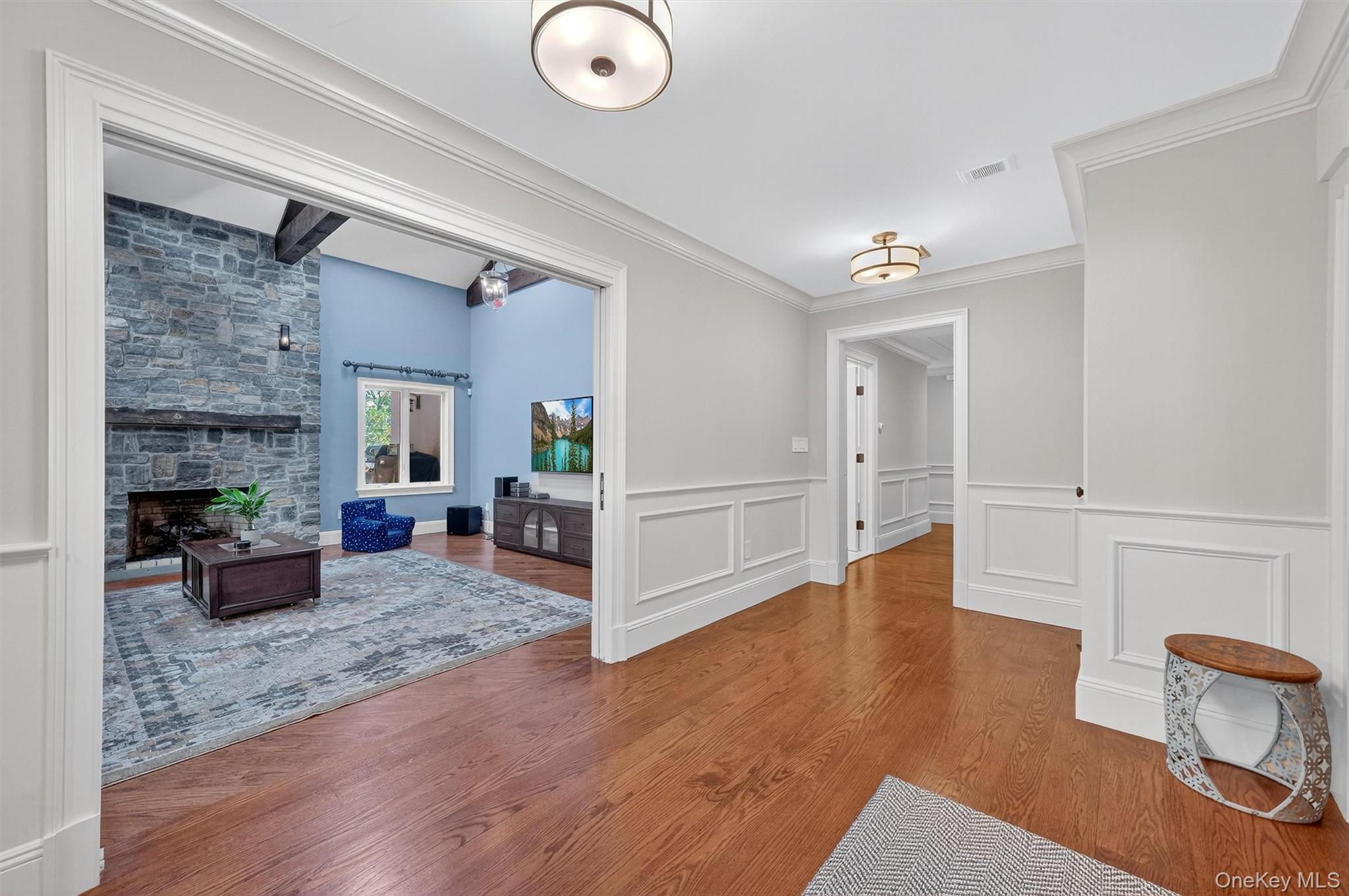 5 Stonehaven Road West Nyack, NY 10994 - Photo 5 of 50 a view of a livingroom with furniture and a fireplace