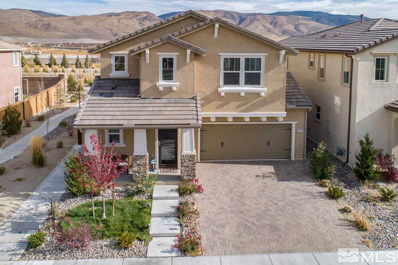 2180 Hope Valley Drive Reno, NV 89521 - Photo 1 of 21 a front view of a house with garden