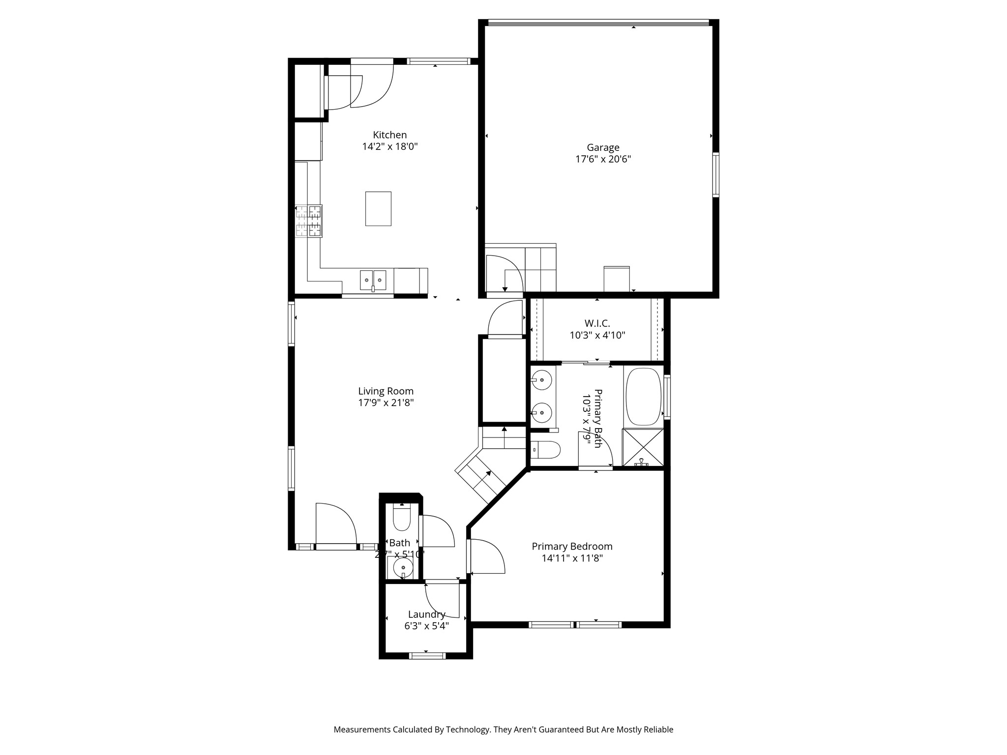 5043 Hartson Kyle, TX 78640 - Photo 26 of 30 Bottom floor: View of room layout