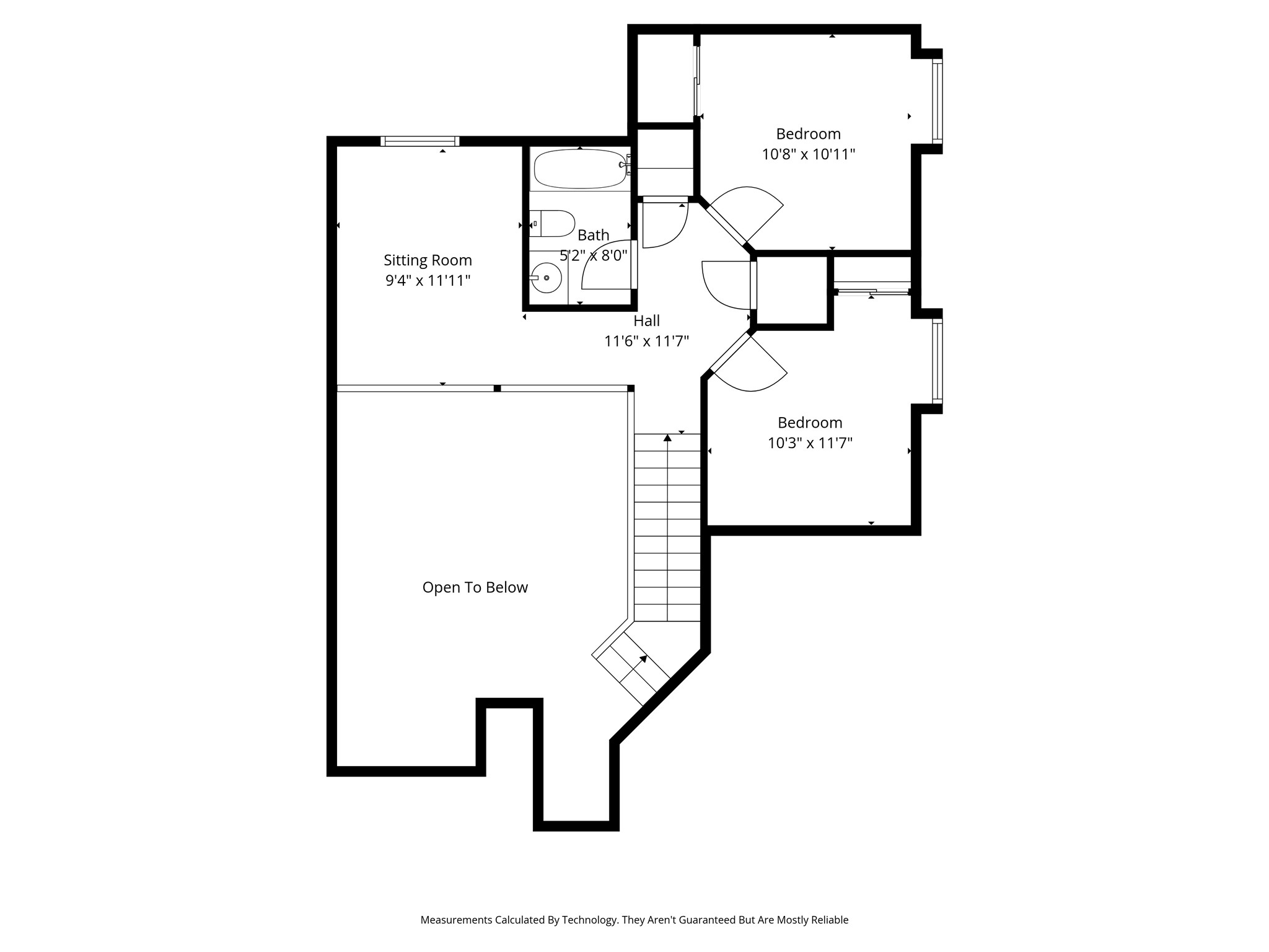 5043 Hartson Kyle, TX 78640 - Photo 30 of 30 Second floor: View of floor plan / room layout