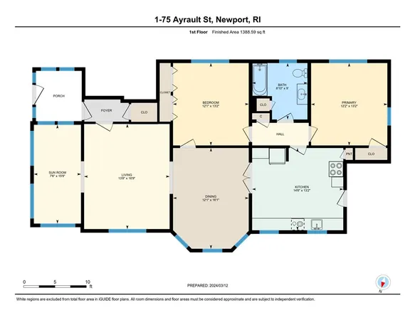 $8,000 | 75 Ayrault Street, Unit 1, Newport, RI 02840