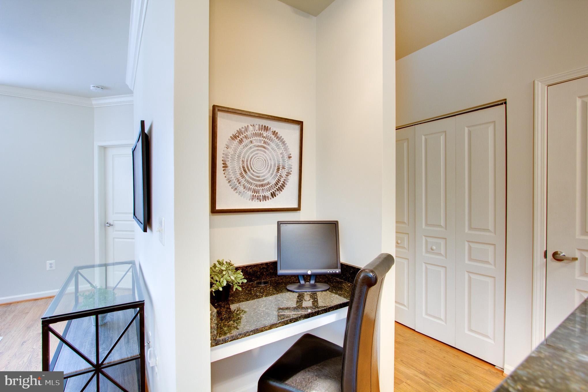 12000 Market Street, Unit 241 Reston, VA 20190 - Photo 11 of 43 Kitchen Desk