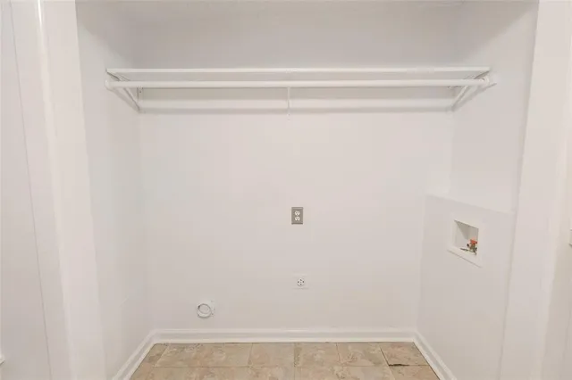 a view of a small space