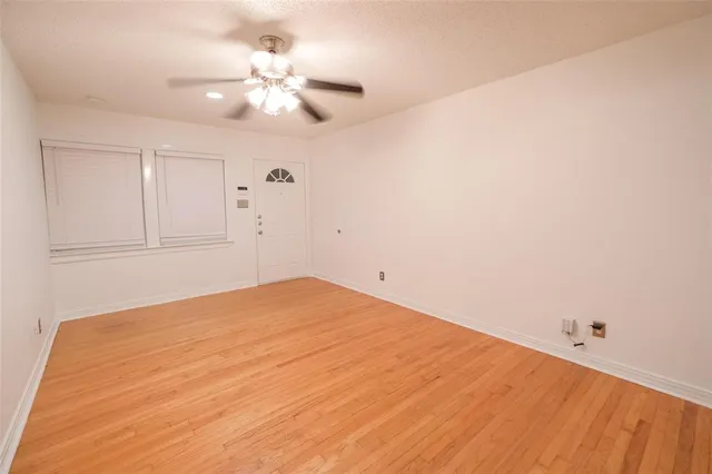 wooden floor in an empty room