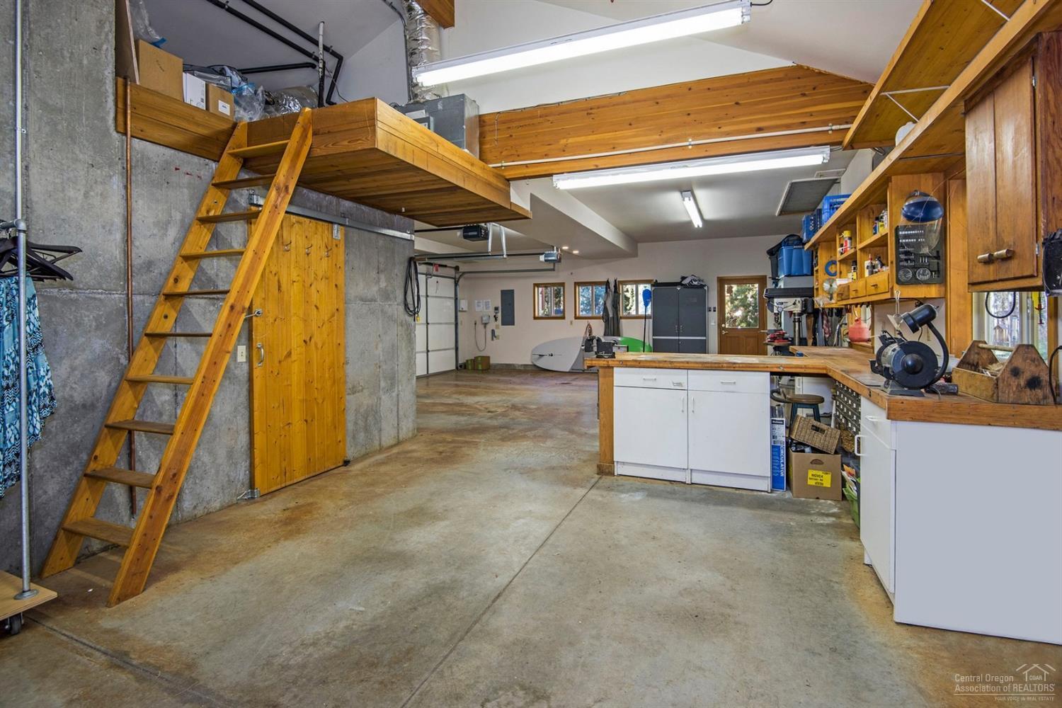 17092 Azusa Road Bend, OR 97707 - Photo 17 of 25 Inside the 3 Cr garage. This space has