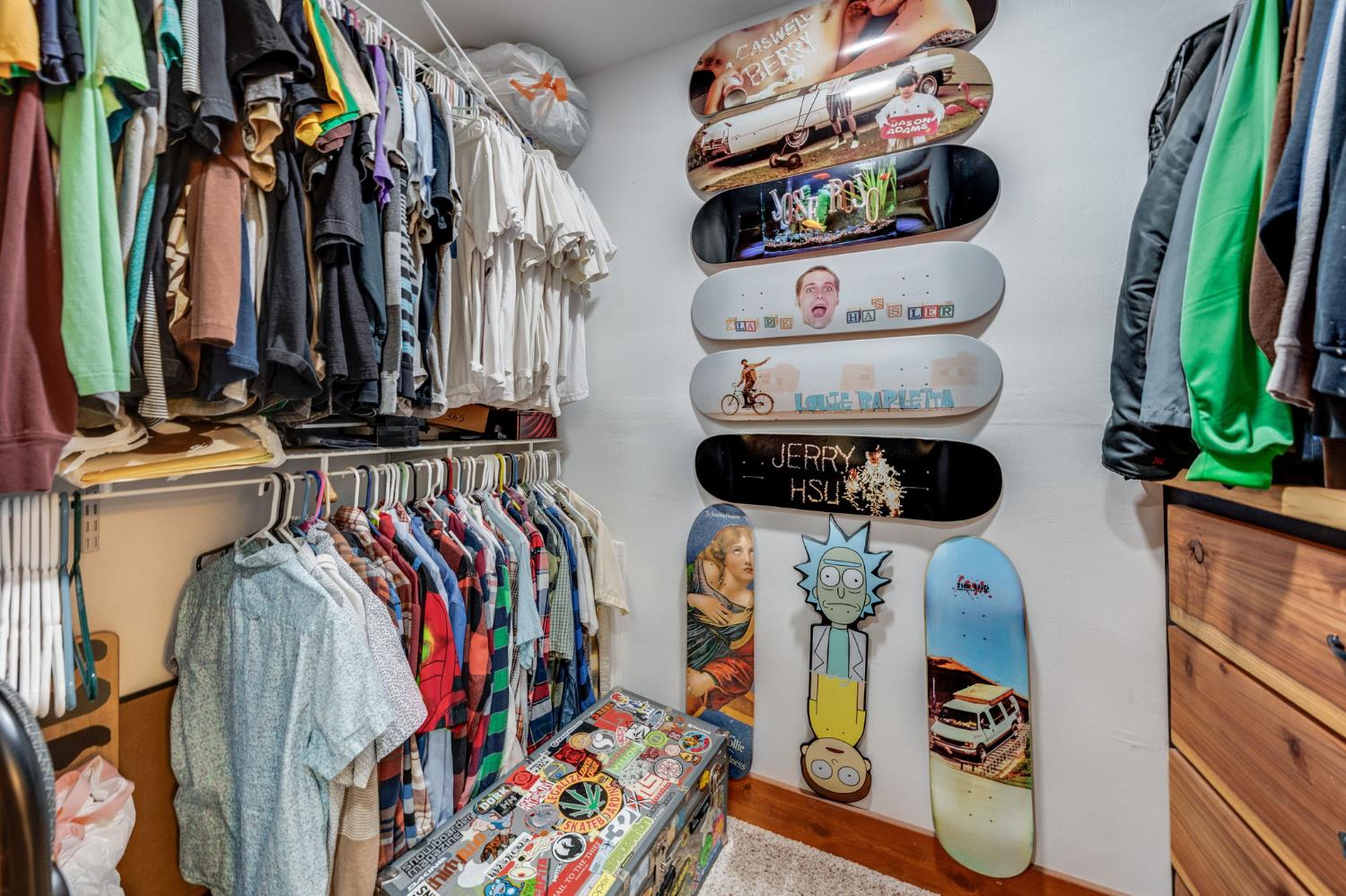 4600 El Caminito Road Shingle Springs, CA 95682 - Photo 25 of 76 a view of walk in closet with clothes and shoes