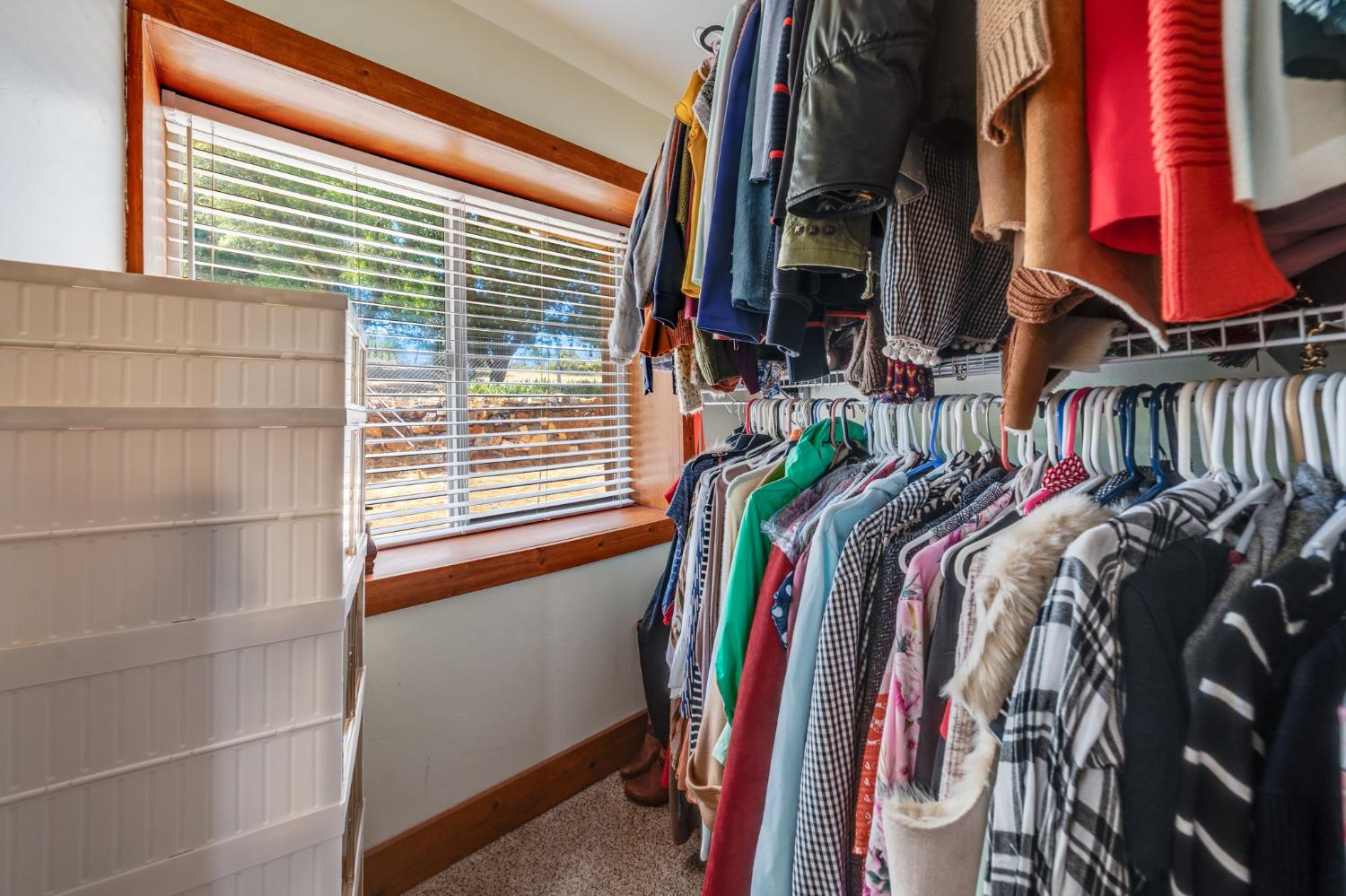 4600 El Caminito Road Shingle Springs, CA 95682 - Photo 26 of 76 a view of walk in closet with clothes and shoes