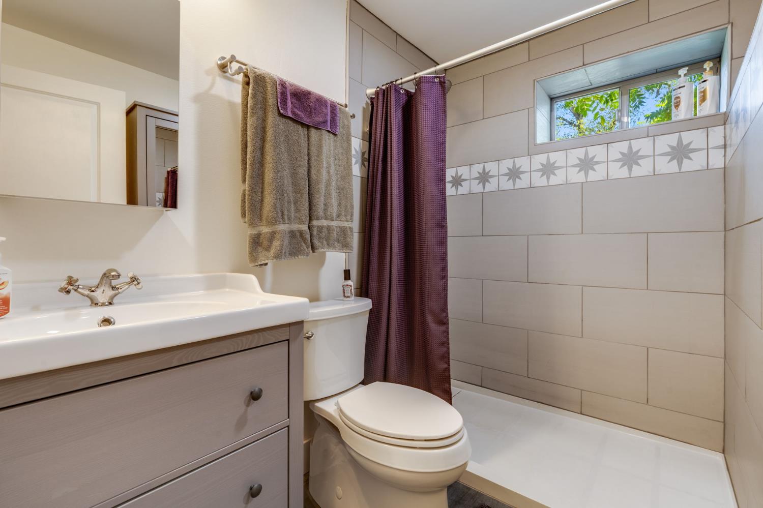 4600 El Caminito Road Shingle Springs, CA 95682 - Photo 45 of 76 a bathroom with a sink a toilet and shower