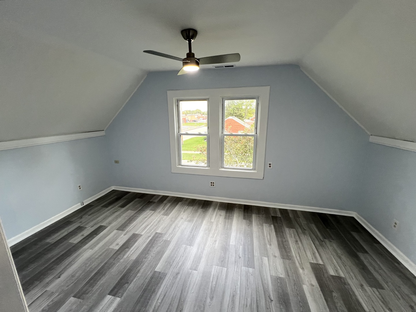 3002 Green Street Steger, IL 60475 - Photo 26 of 48 an empty room with a window and wooden floor