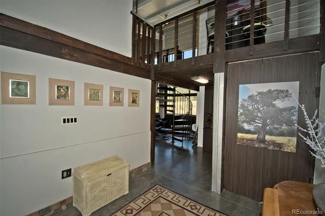 a view of a entryway door front of a house