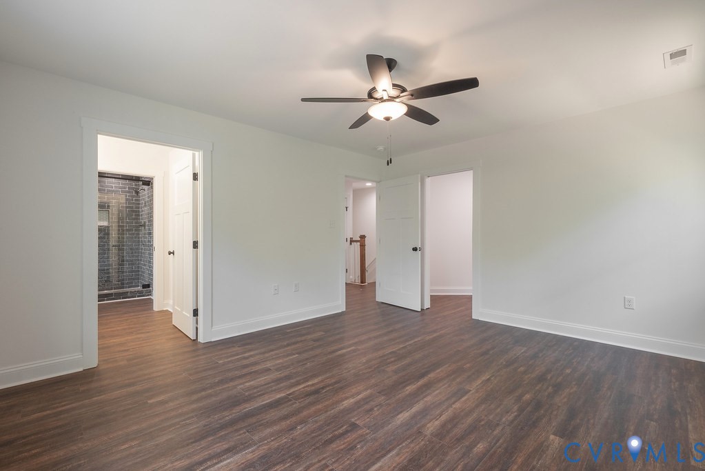 Lot 6 Tabscott Road Columbia, VA 23038 - Photo 27 of 42 Unfurnished bedroom featuring dark wood-style floo
