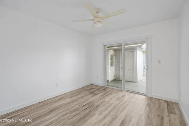 wooden floor in an empty room