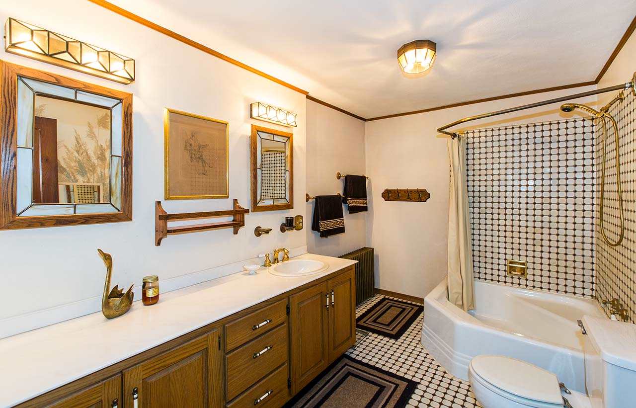 3604 Spring Creek Road Rockford, IL 61107 - Photo 20 of 24 a bathroom with a sink double vanity mirror and a bathtub