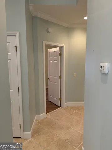 a view of a bathroom with a bathroom