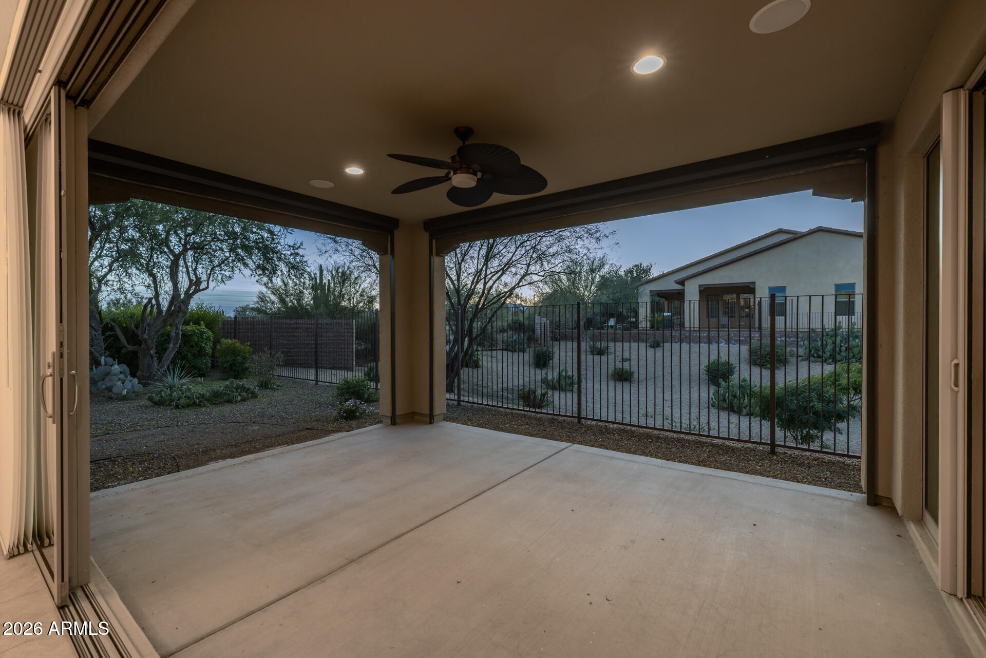 17963 East Silver Sage Lane Rio Verde, AZ 85263 - Photo 35 of 75 a view of a building with porch and outdoor space