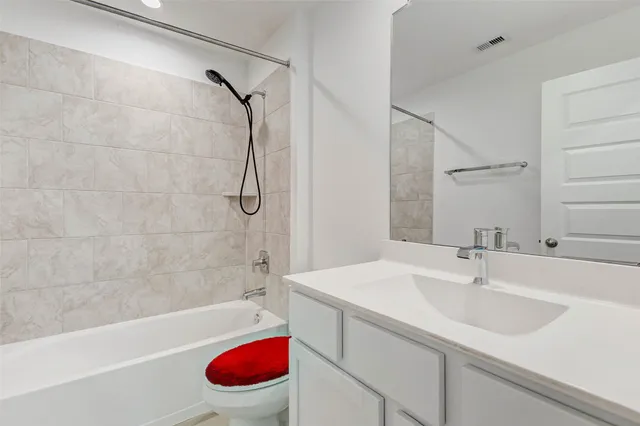 a room with storage and utility