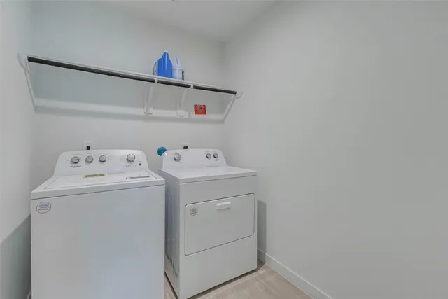 a room with chairs and a table