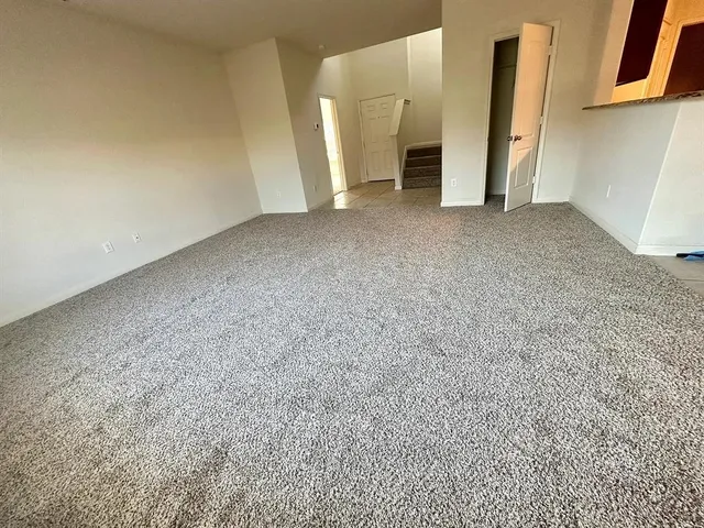 a view of a room with closet