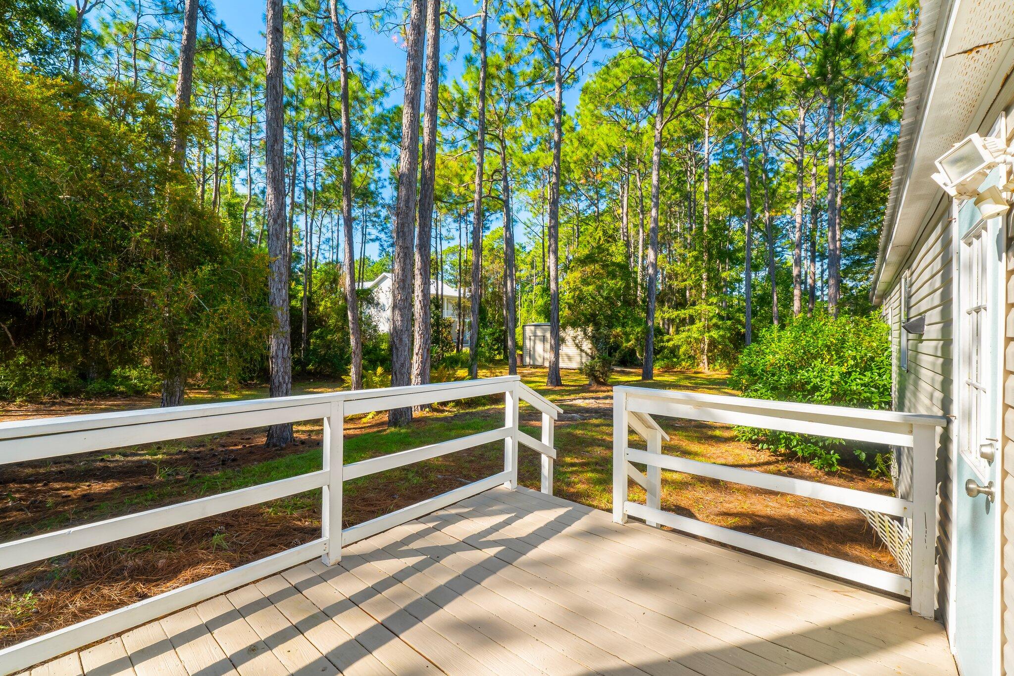 60 Cypress Pond Road Santa Rosa Beach, FL 32459 - Photo 24 of 39 Back Porch/Deck