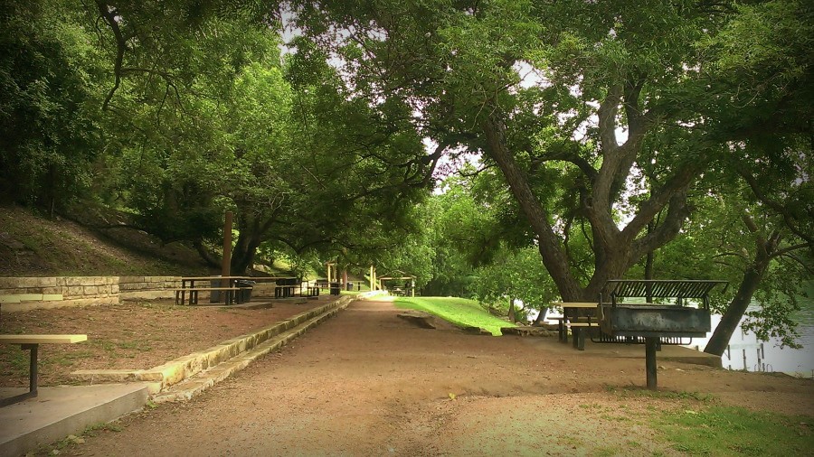 2304 Yellow Bird Trail Austin, TX 78734 - Photo 11 of 13 a view of a park with large trees