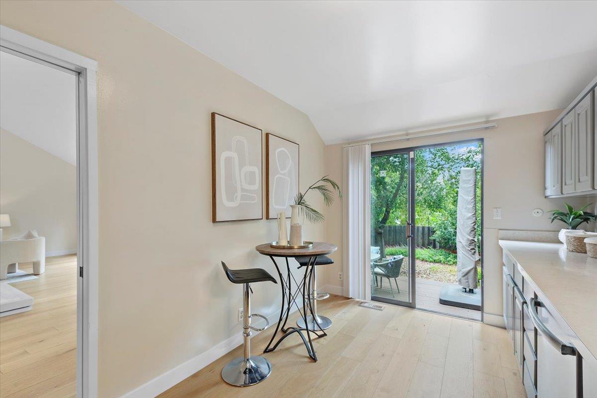 4 Farm Road Los Altos, CA 94024 - Photo 14 of 44 a view of a livingroom with furniture and a table