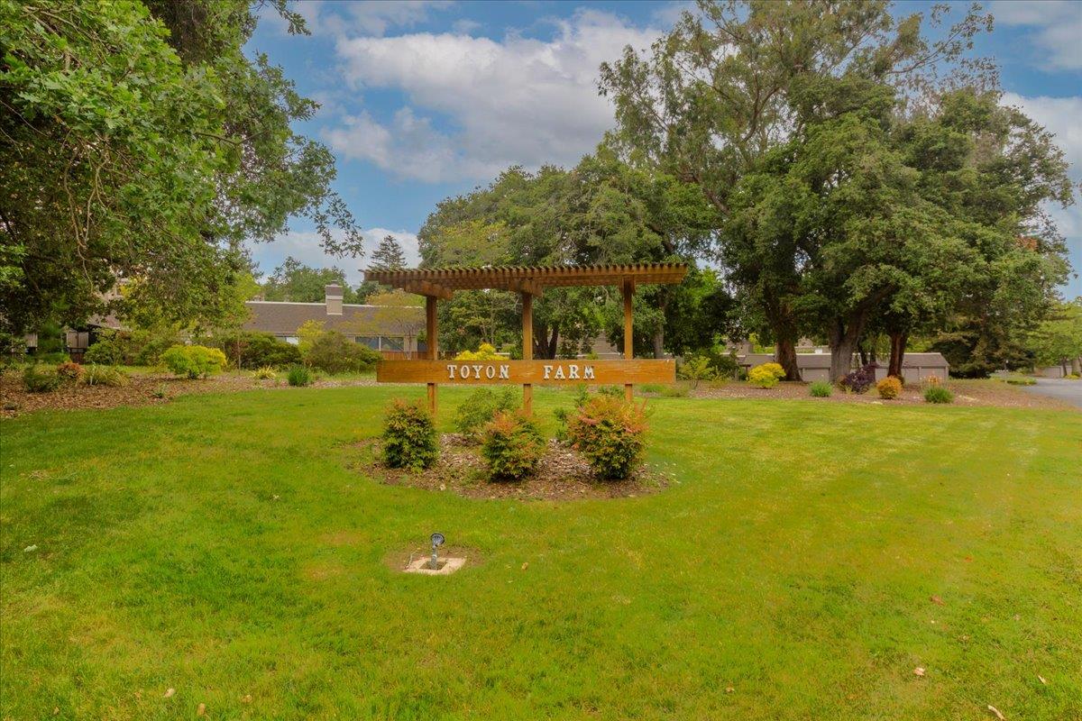 4 Farm Road Los Altos, CA 94024 - Photo 44 of 44 a view of a yard with swimming pool