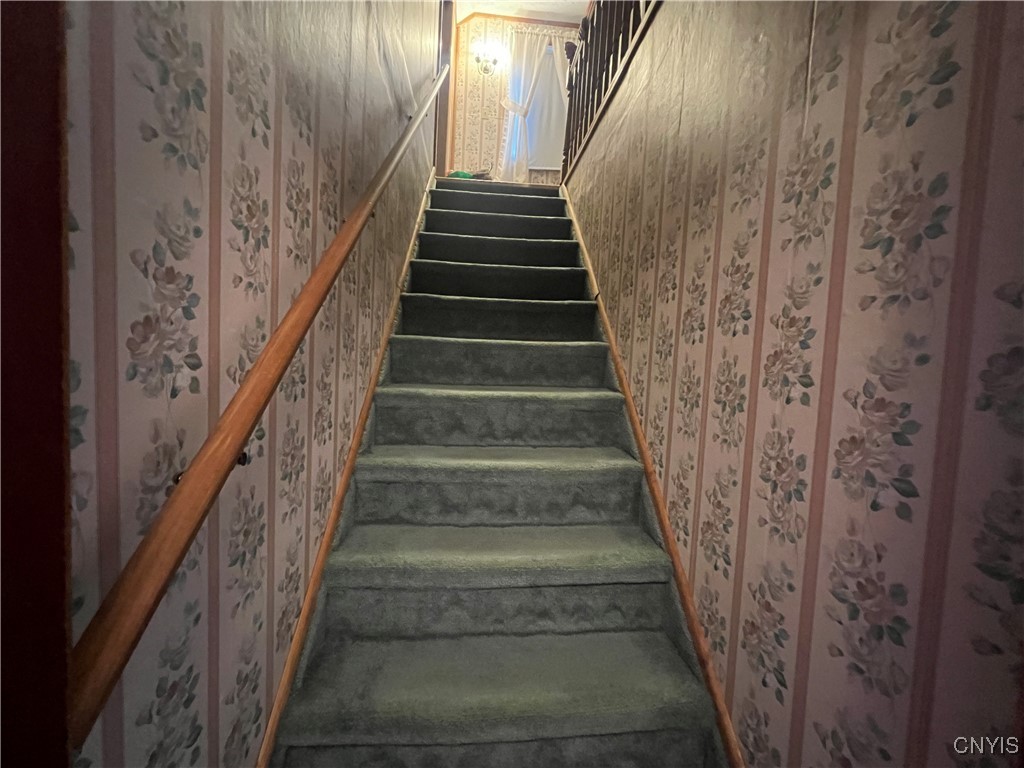 349 Locke Road Groton, NY 13073 - Photo 19 of 34 stairs to full finished attic