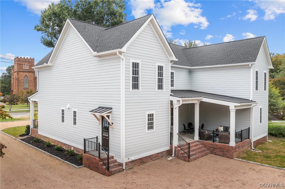 3611 Brook Road Richmond, VA 23227 - Photo 48 of 49 a view of a house with a yard and large tree
