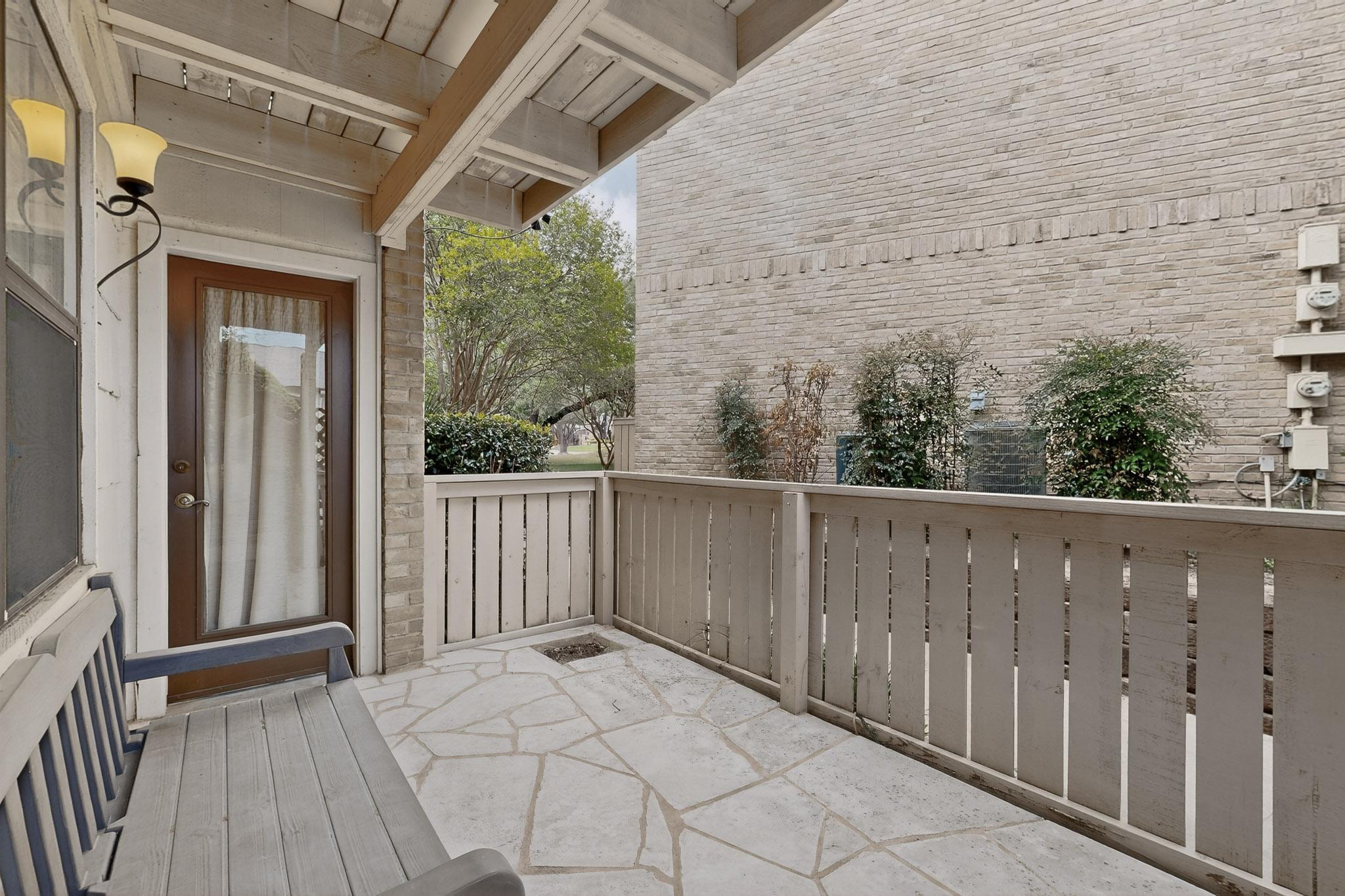 8210 Bent Tree Road, Unit 104 Austin, TX 78759 - Photo 25 of 39 View of patio