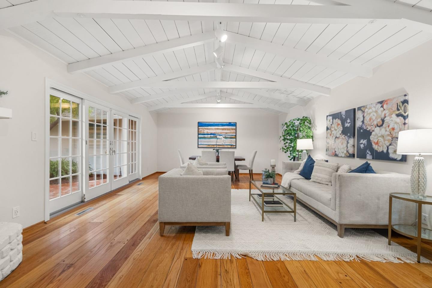 18765 Westview Drive Saratoga, CA 95070 - Photo 11 of 40 a living room with furniture and wooden floor