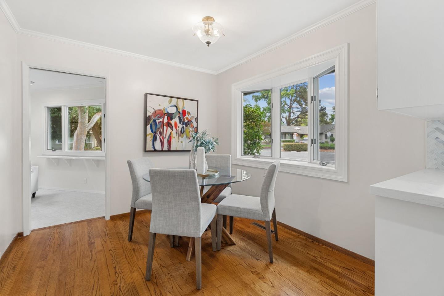 18765 Westview Drive Saratoga, CA 95070 - Photo 17 of 40 a view of a livingroom with furniture and a window