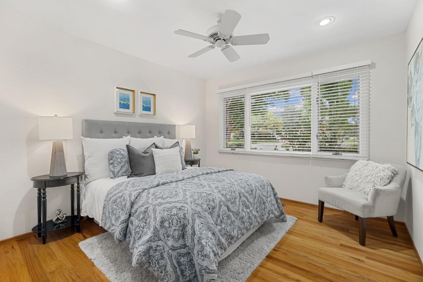 18765 Westview Drive Saratoga, CA 95070 - Photo 22 of 40 a bedroom with bed and a window