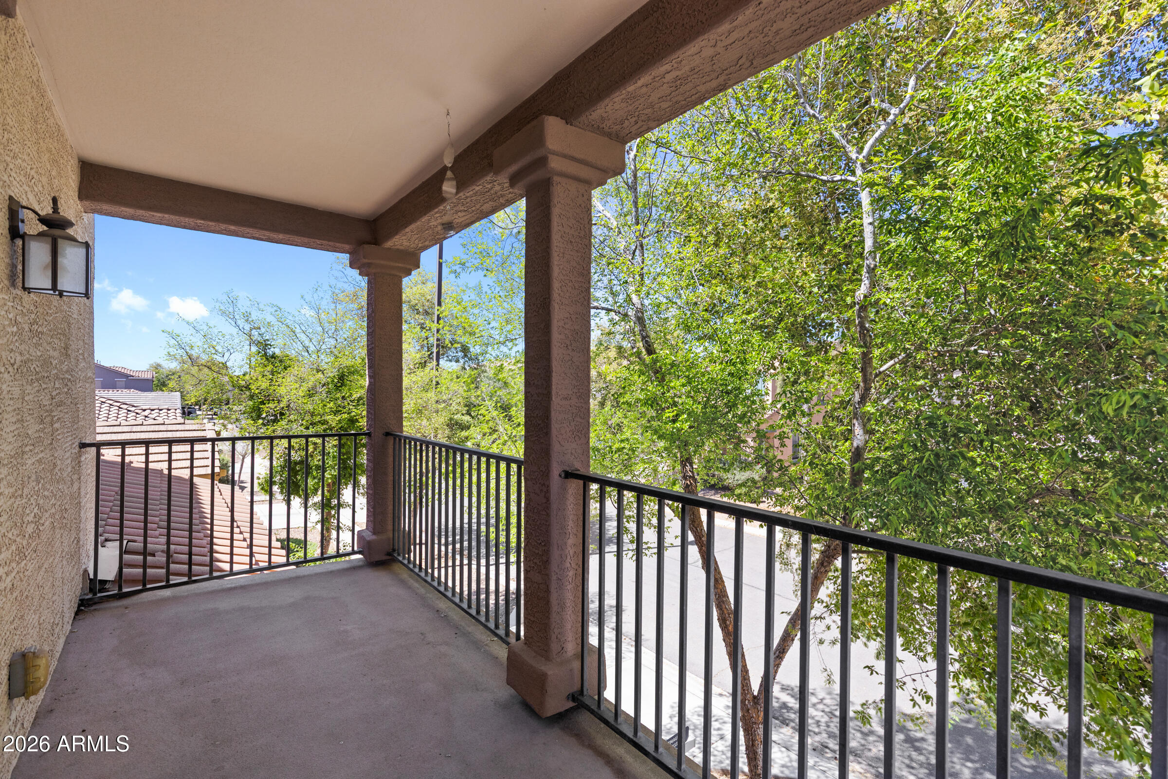 3029 East Franklin Avenue Gilbert, AZ 85295 - Photo 26 of 38 a view of a balcony with outdoor space