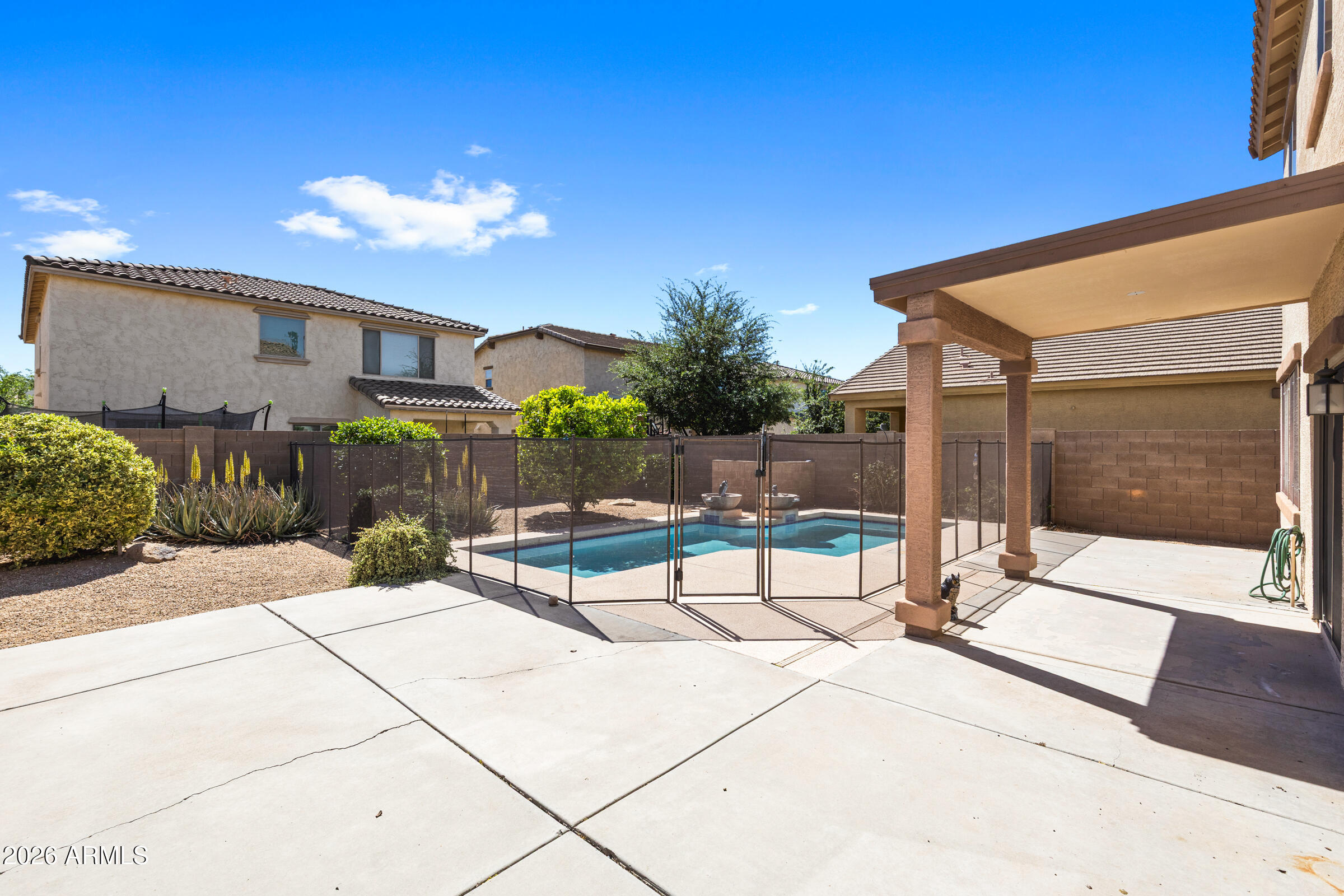 3029 East Franklin Avenue Gilbert, AZ 85295 - Photo 29 of 38 a outdoor space with lots of potted plants