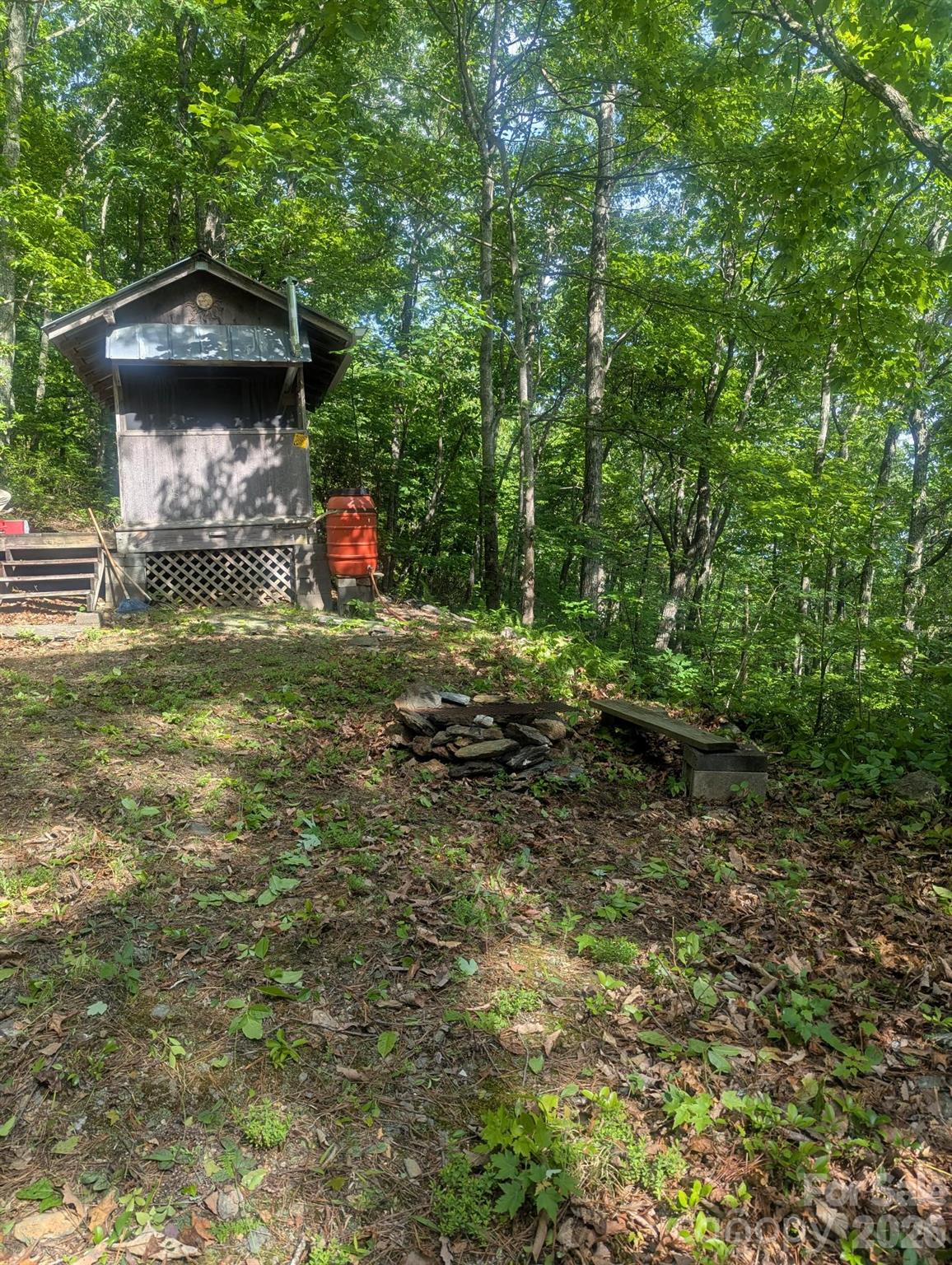 1662 Penley Road Boone, NC 28645 - Photo 19 of 23 a backyard of a house with lots of green space