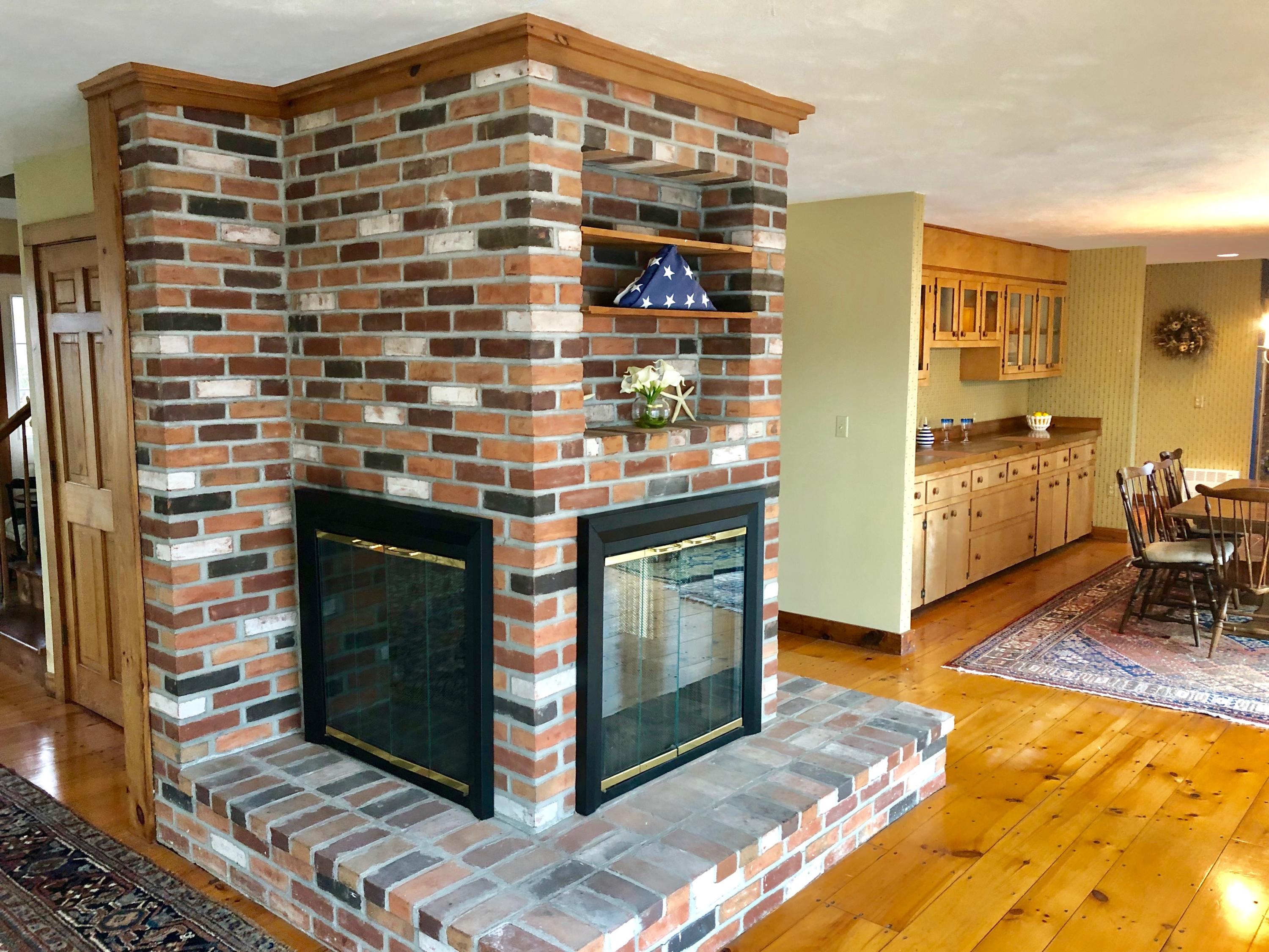 26 Beach Road West Dennis, MA 02670 - Photo 17 of 50 Fireplace 3 way 2 dining rm